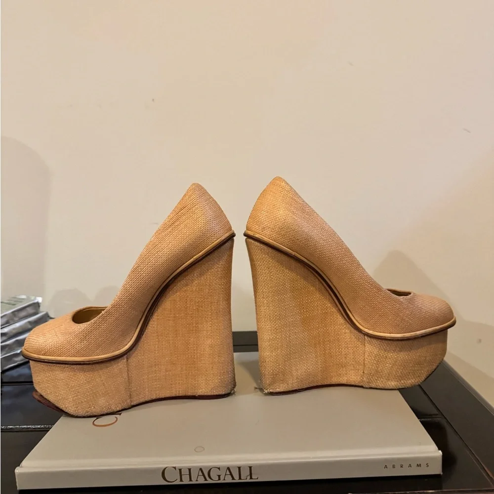 Charlotte Olympia
130mm leather Carmen pumps - Picture 3 of 10